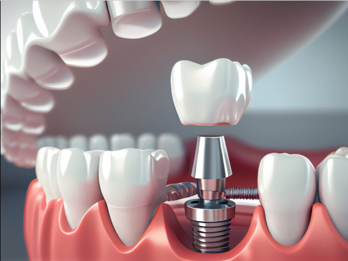 Dental implant crown